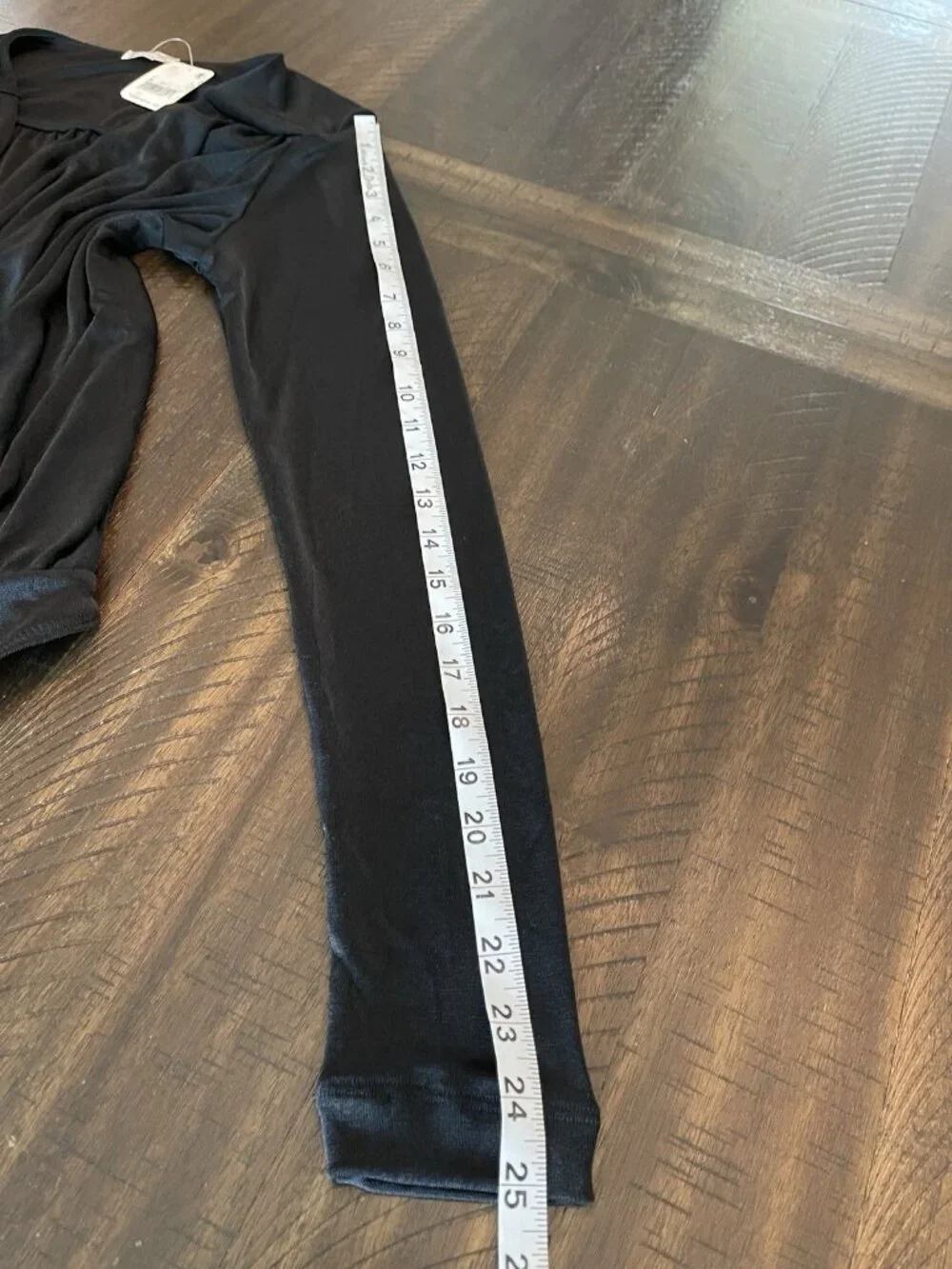 NWT Free People Turnt Bodysuit Black Long Sleeve Surplice Neck Thong Size Large
